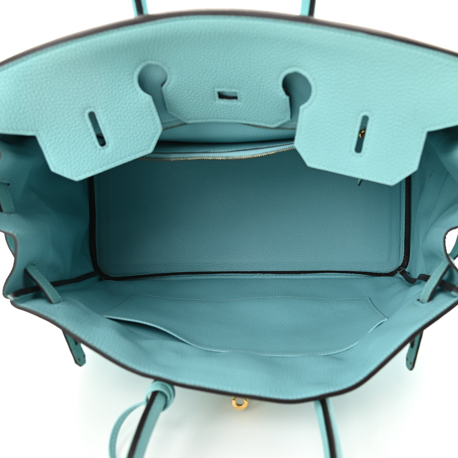 Hermes Togo Birkin 35 Bleu Atoll 5 of 12