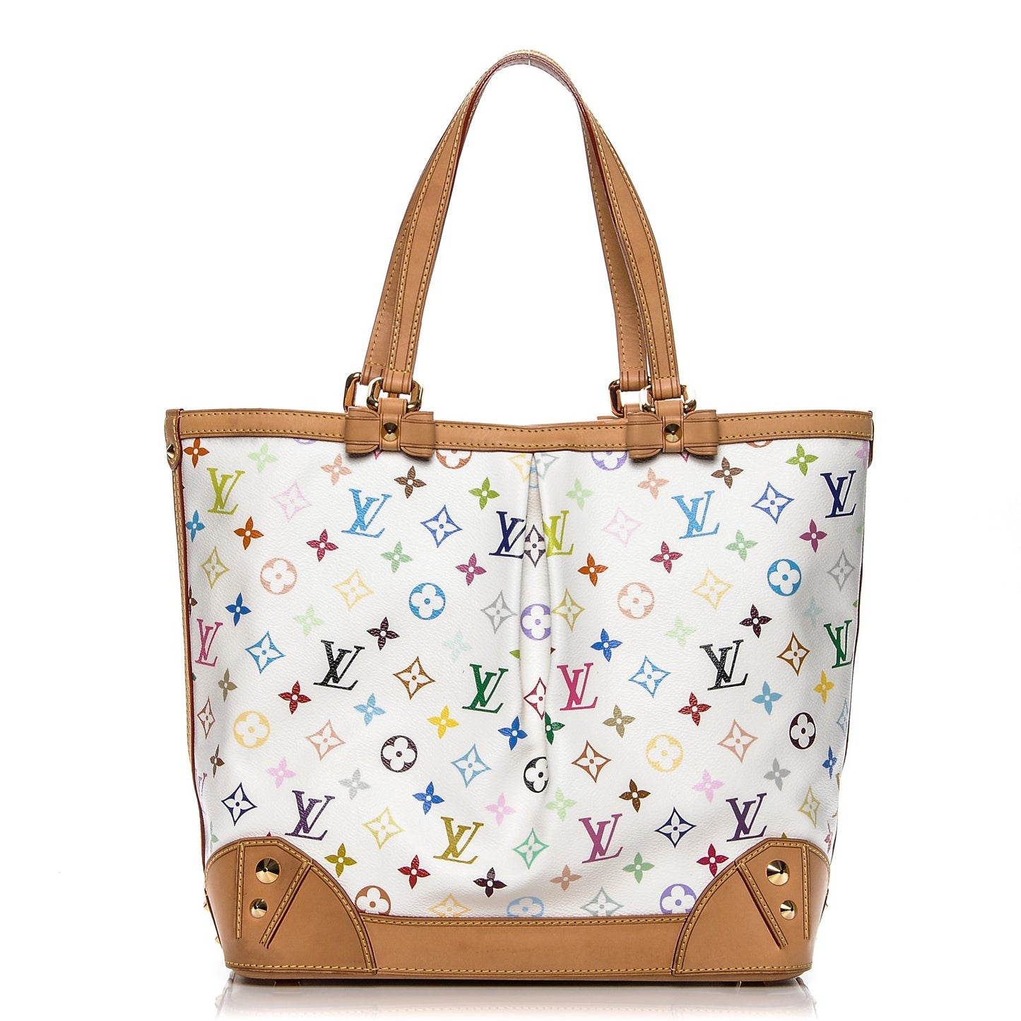 Monogram Multicolor Sharleen GM White