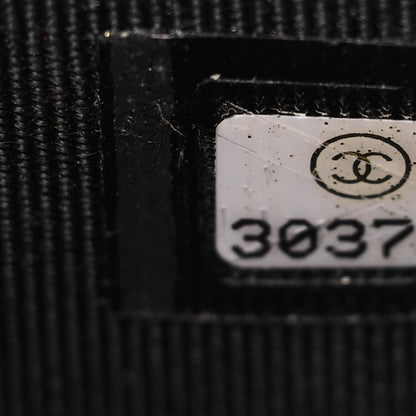 Chanel Caviar Quilted Flap Card Holder Wallet Black 8 of 8