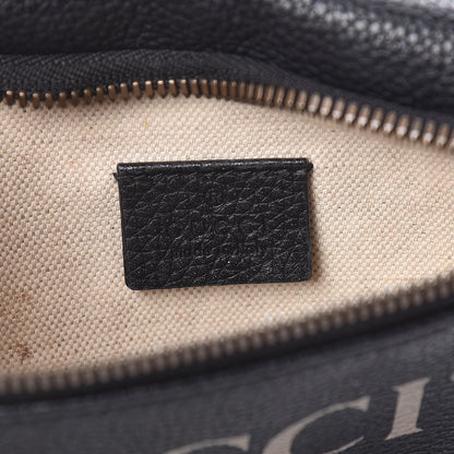 Gucci Grained Calfskin Small Logo Belt Bag Black 6 of 11