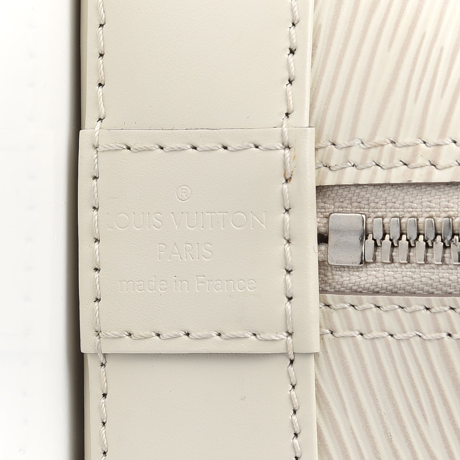 Louis Vuitton Epi Alma PM Ivory 6 of 9
