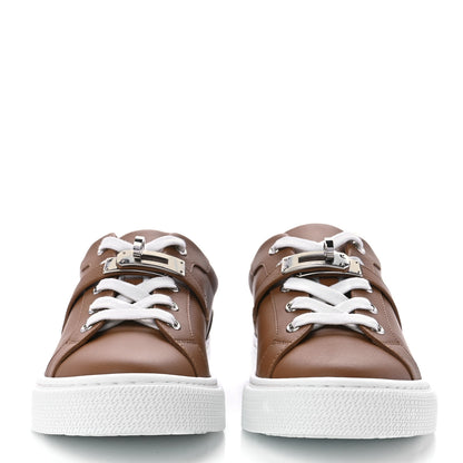 Hermes Calfskin Day Sneakers 36 Naturel 2 of 8
