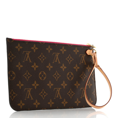 Louis Vuitton Monogram Neverfull MM GM Pochette Pivoine 3 of 6