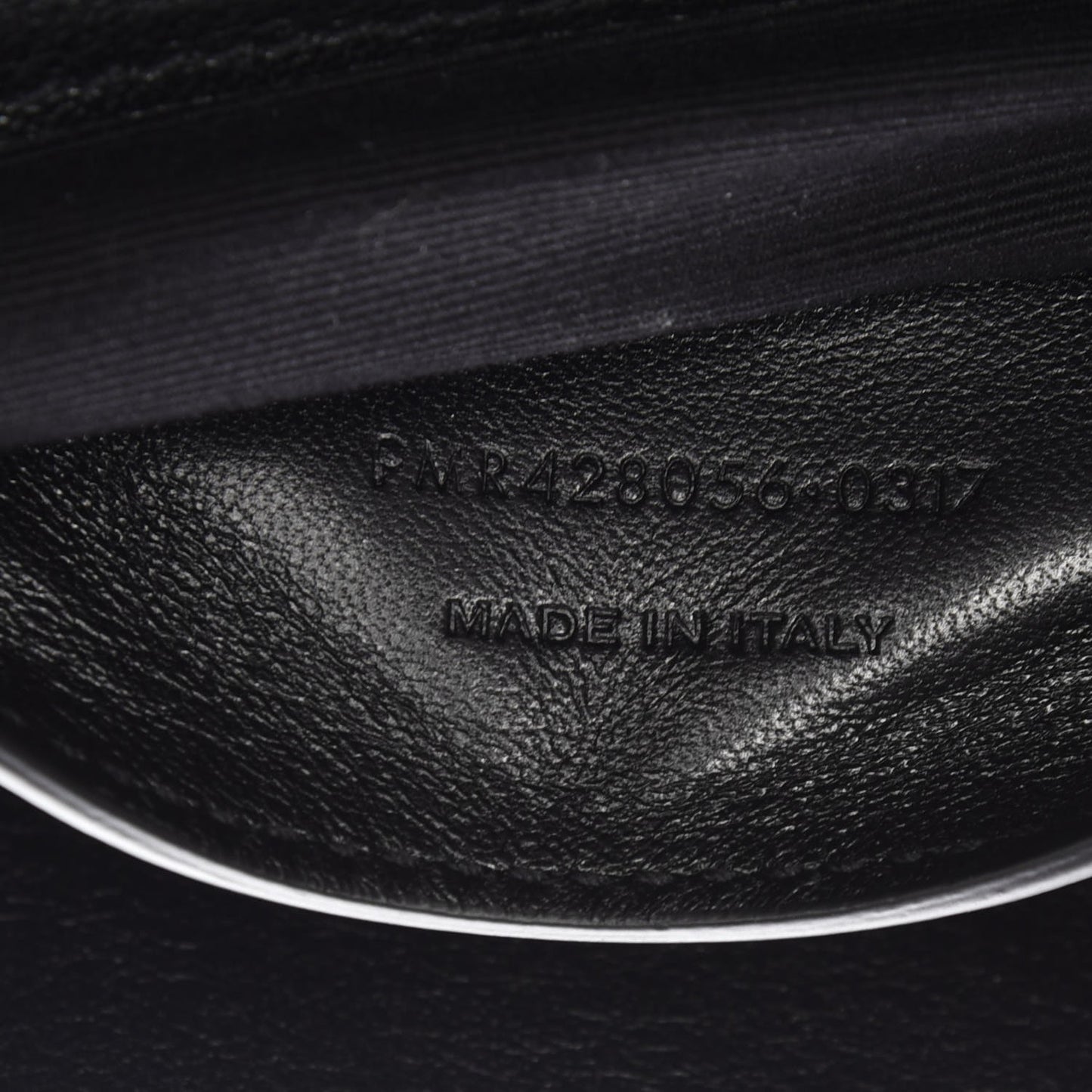 Calfskin Matelasse Diamond Quilted Monogram Medium College Bag Black