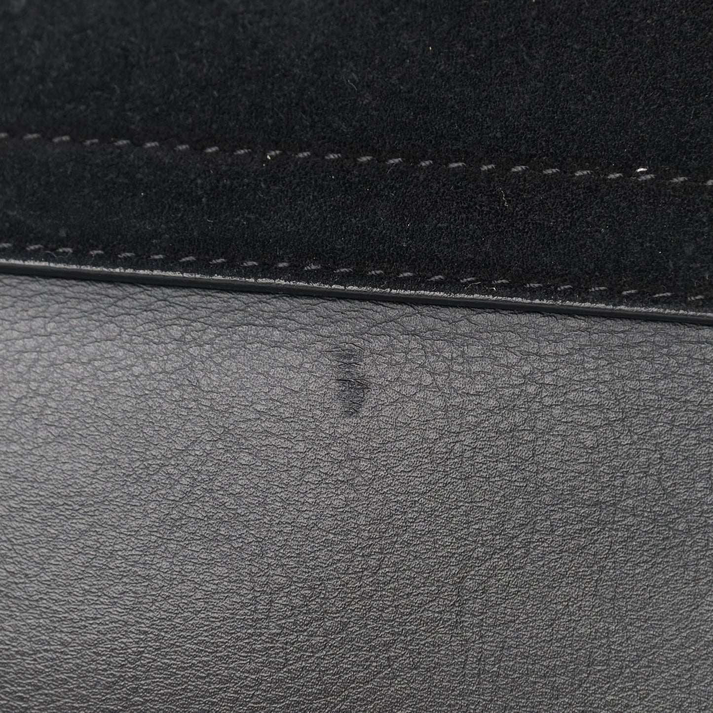 Suede Calfskin Medium Faye Shoulder Bag Black
