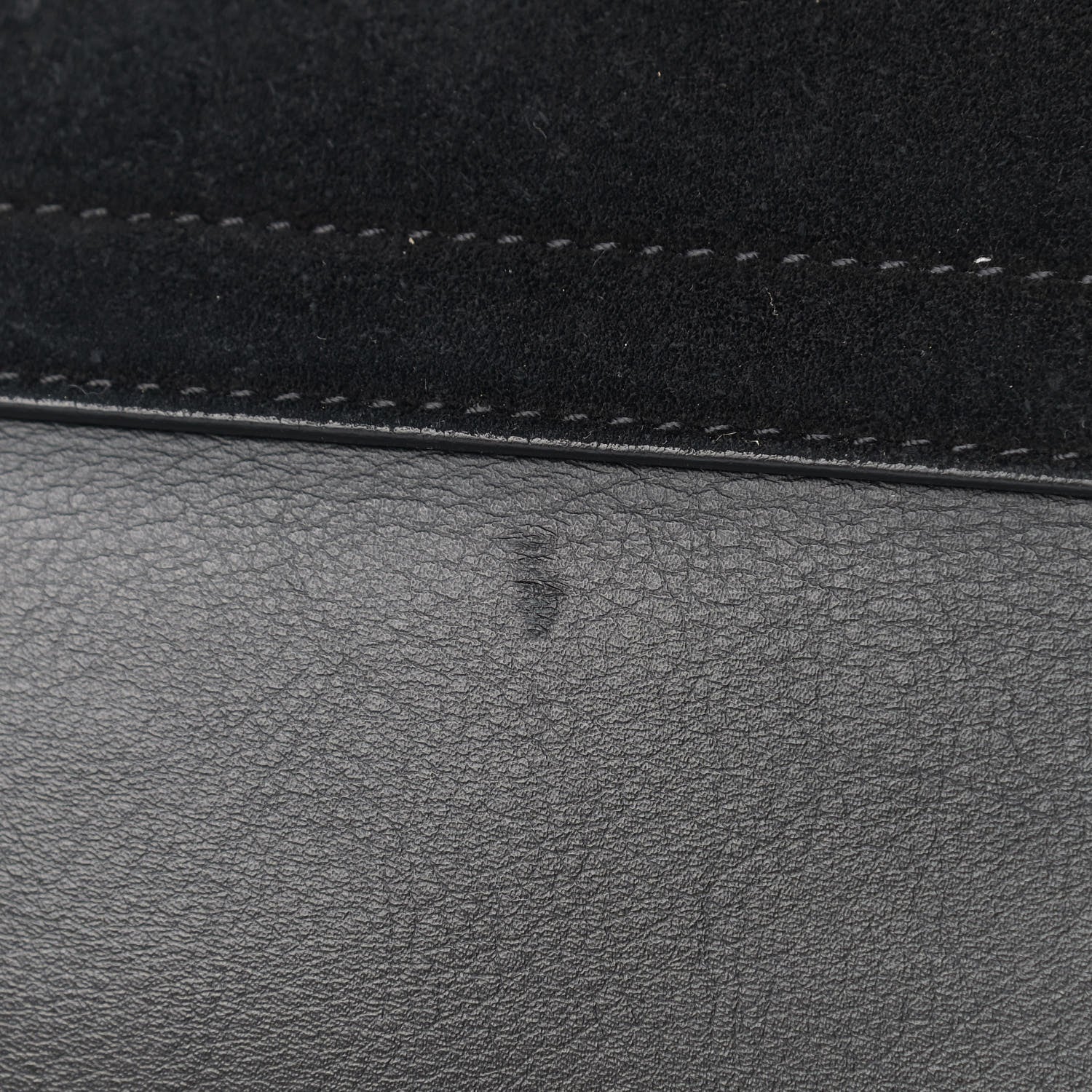 Chloe Suede Calfskin Medium Faye Shoulder Bag Black 19 of 21