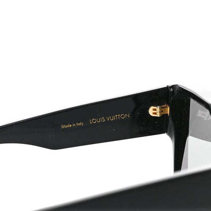 Louis Vuitton Acetate Swarovski Crystal Cyclone Sunglasses Z1547W Black 5 of 8