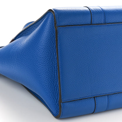 Mulberry Classic Grain Small Bayswater Zip Tote Porcelain Blue 8 of 9