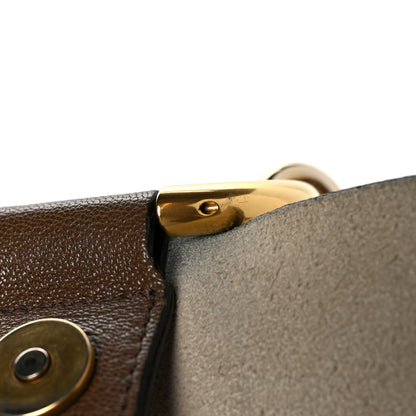 Chloe Goatskin Medium Faye Shoulder Bag Woody Khaki 11 of 13