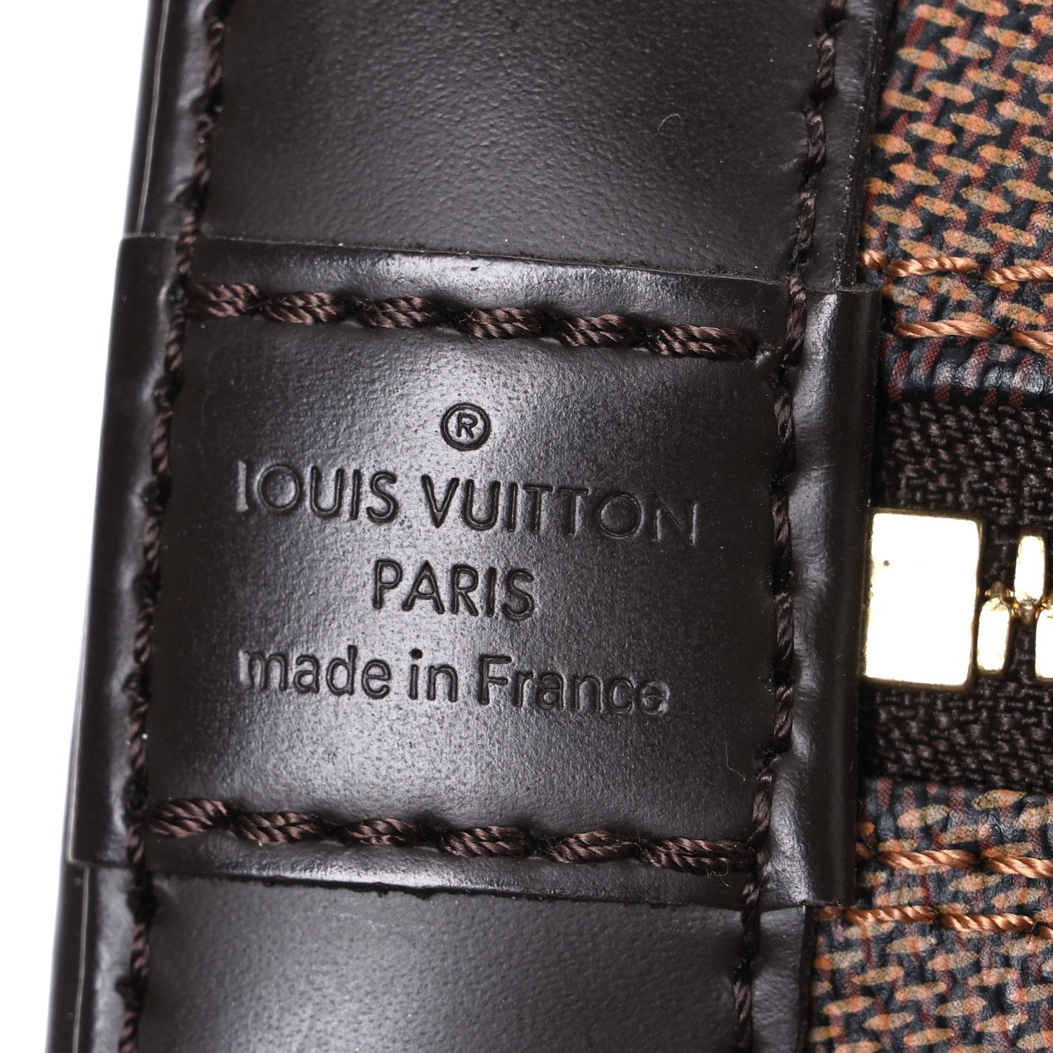 Louis Vuitton Damier Ebene Alma BB 6 of 12