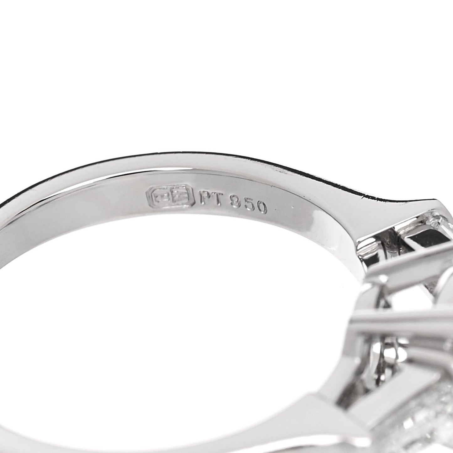 Platinum Diamond 1.03ct Classic Winston Round Brilliant Engagement Ring 46 3.75