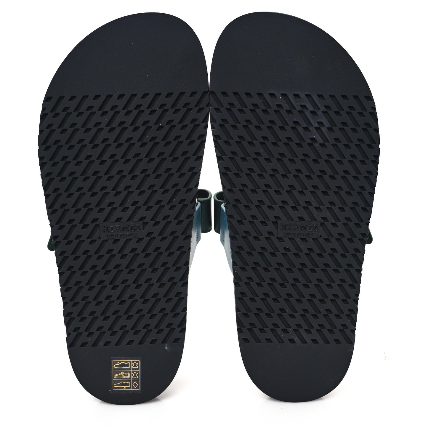 Calfskin Womens Chypre Sandals 38 Bleu Citadin Vert Bouteille