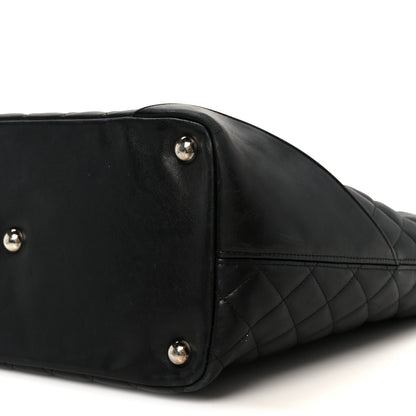 Chanel Calfskin Quilted Large Cambon Tote Black 11 of 13