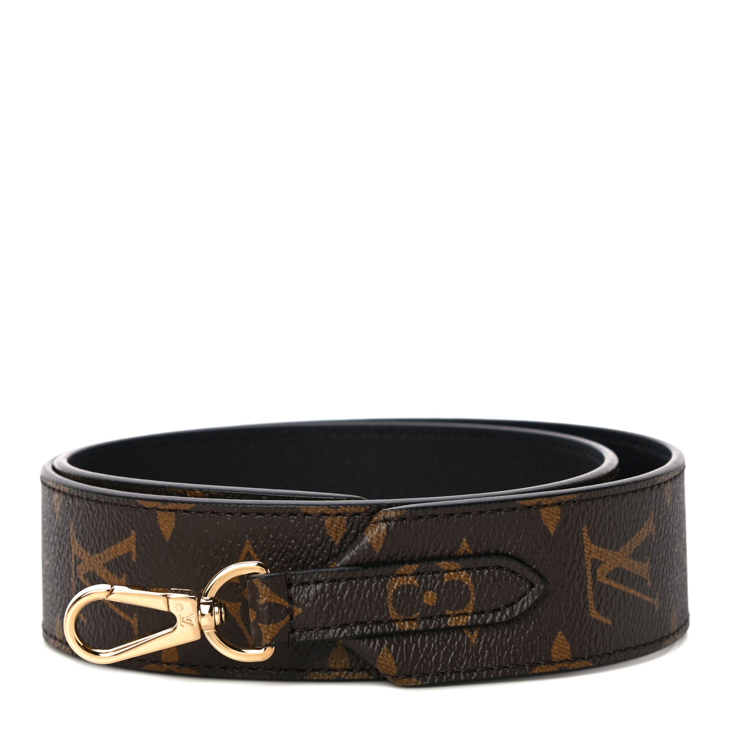 Monogram Bandouliere Shoulder Strap Black