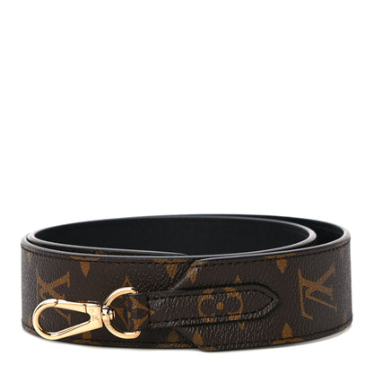 Louis Vuitton Monogram Bandouliere Shoulder Strap Black 1 of 6