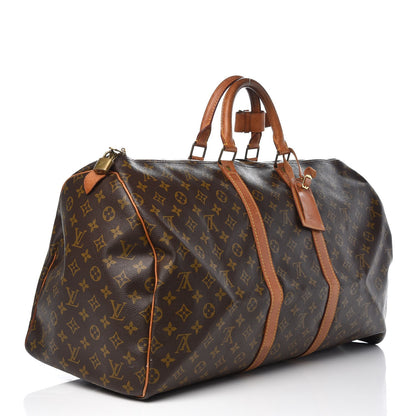 Louis Vuitton Monogram Keepall 55 3 of 9