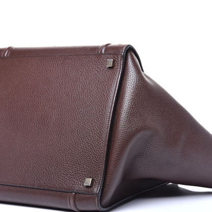 Celine Grained Calfskin Medium Phantom Luggage Brown 8 of 8