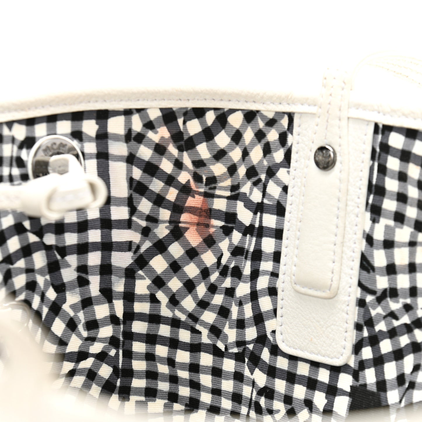 Visetos Medium Liz Reversible Shopper Tote White