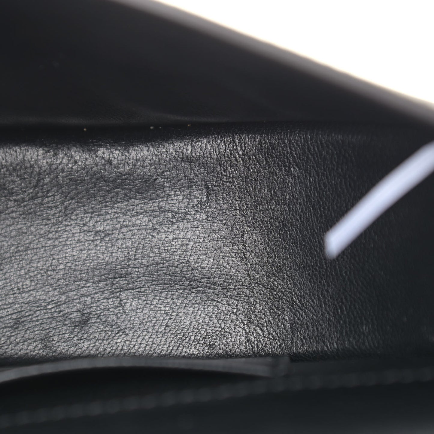Calfskin Small Nile Bracelet Minaudiere Bag Black