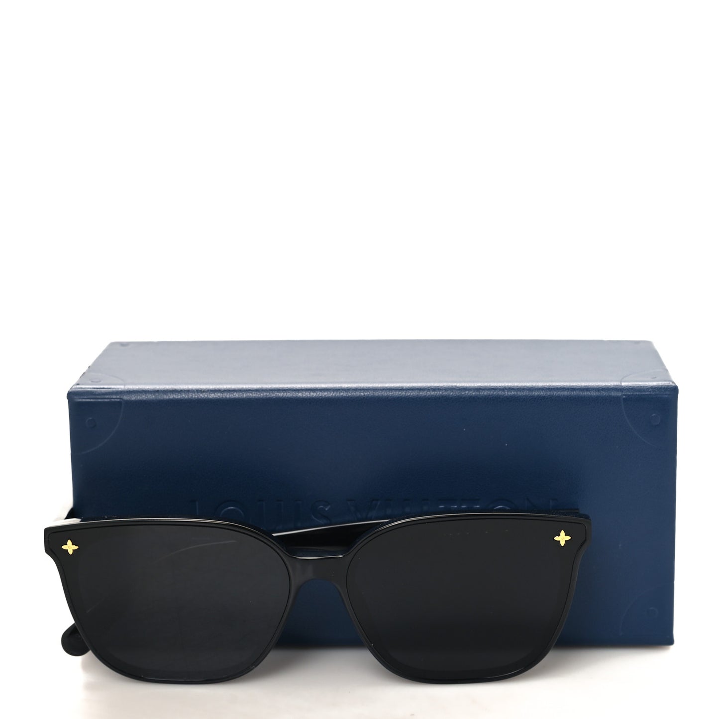 Acetate My Monogram Fame Rectangle Sunglasses Z2136U Black