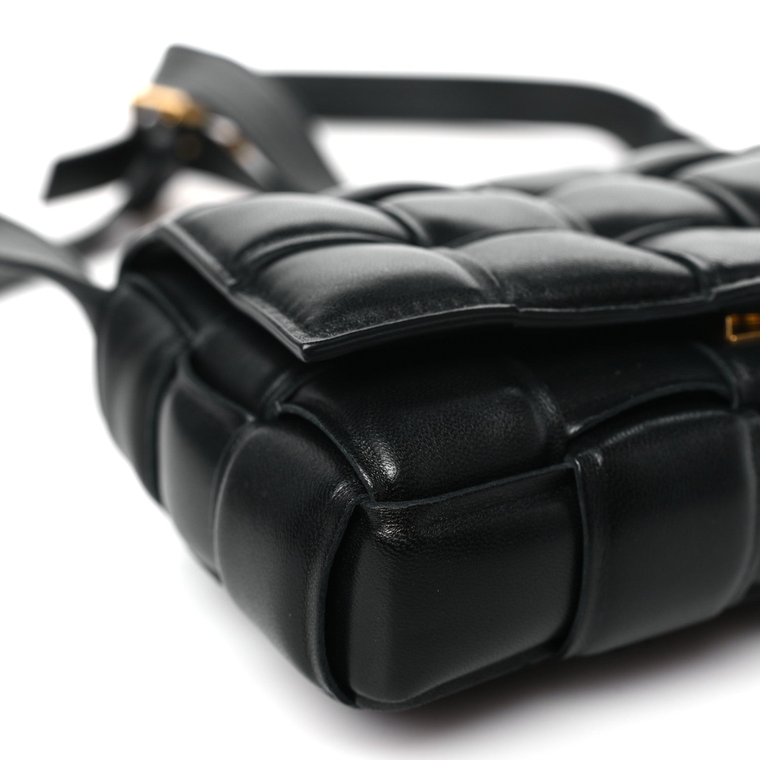 Bottega Veneta Nappa Intrecciato Small Padded Cassette Crossbody Bag Black 7 of 8