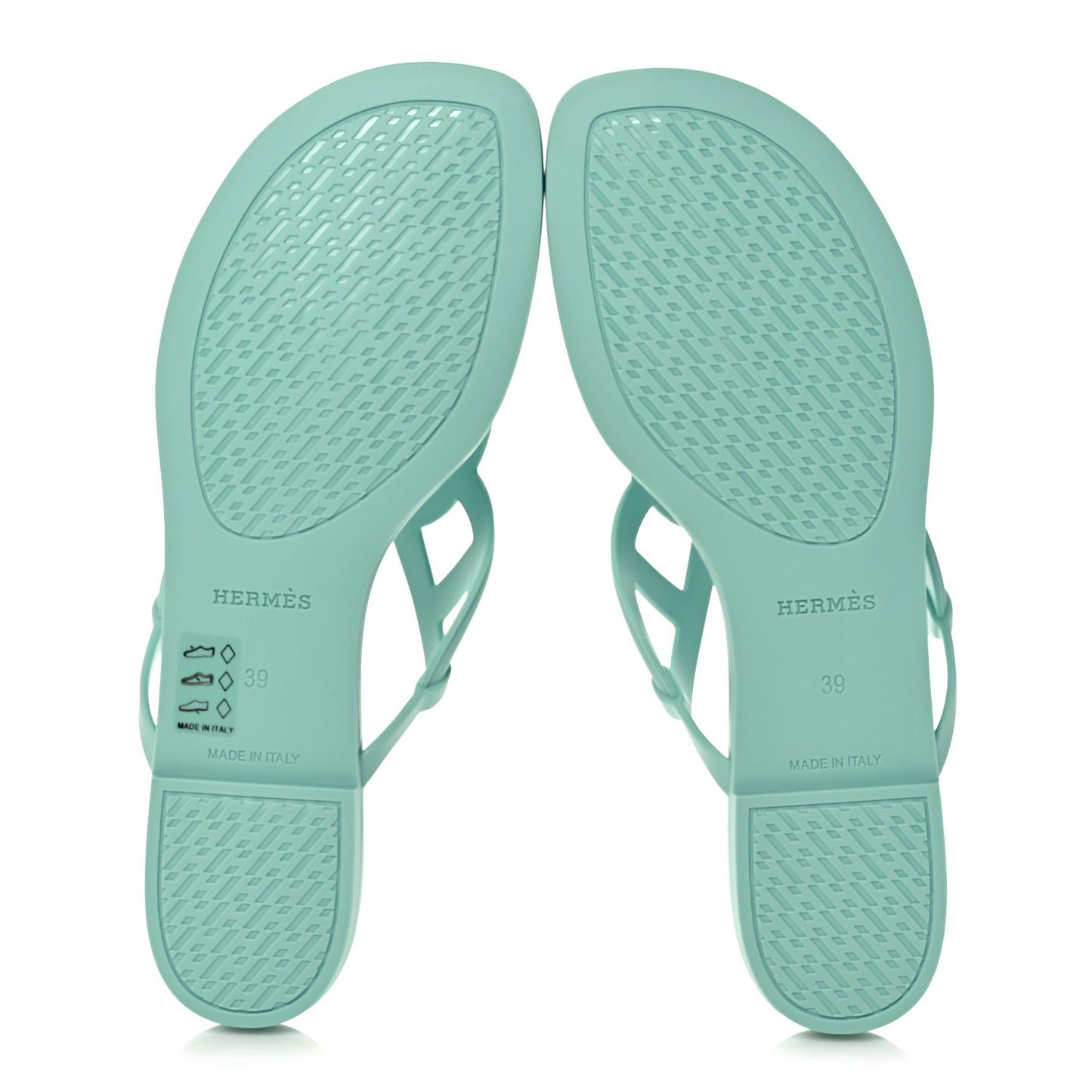 Rubber Womens Egerie Sandals 39 Vert Embrun