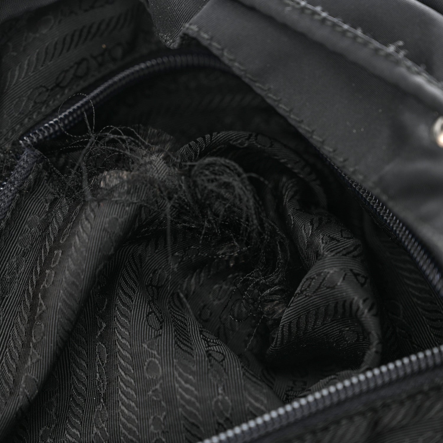 Prada Tessuto Nylon Vela Backpack Black 8 of 11