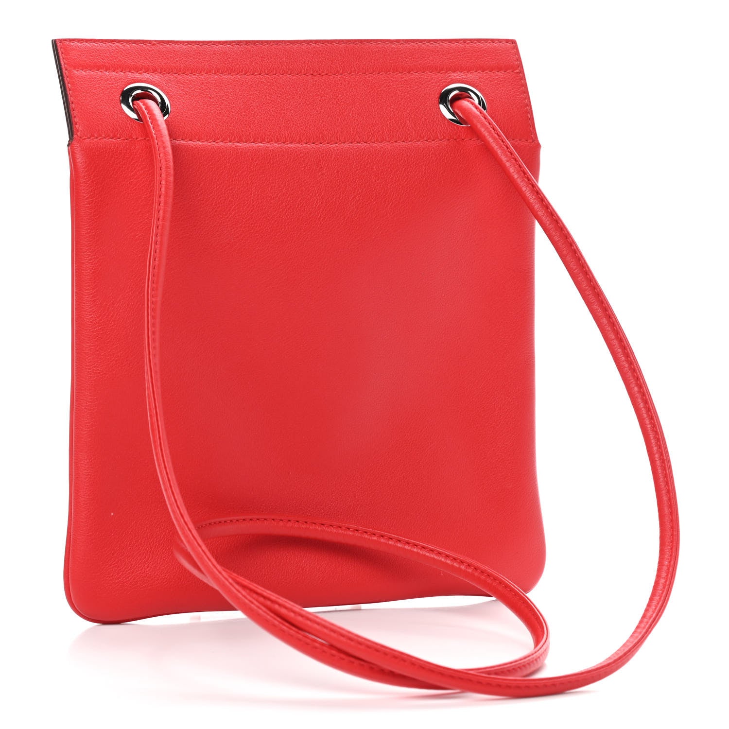 Hermes Milo Lambskin Swift Mini Aline Rouge De Coeur 2 of 8