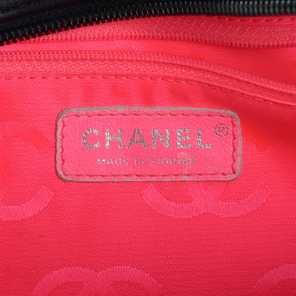 Chanel Calfskin Quilted Large Cambon Bowler Black 6 of 7