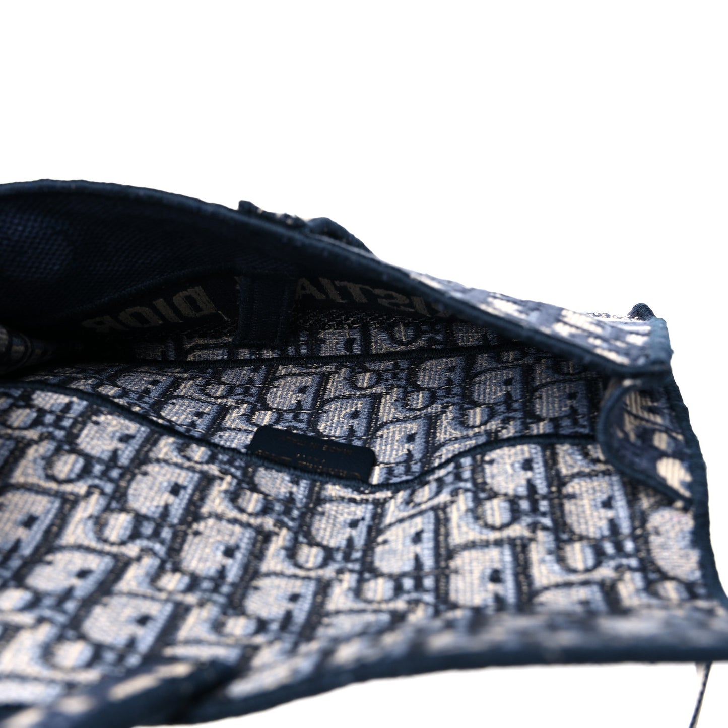 Oblique Slim Saddle Pouch Blue
