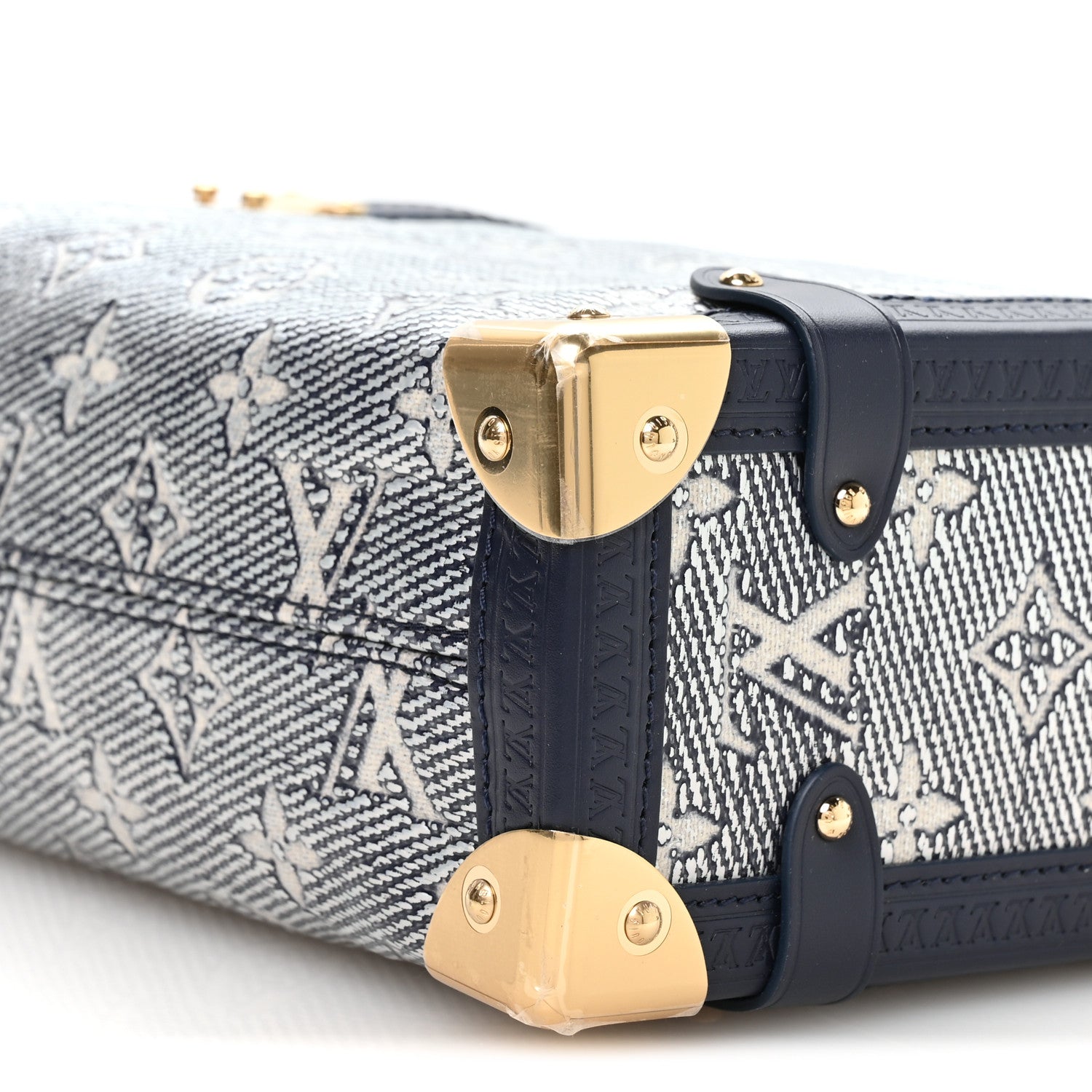 Louis Vuitton Monoglam Side Trunk MM Blue 9 of 9