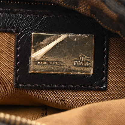 Fendi Zucca Small Chef Chain Hobo Tobacco 6 of 10