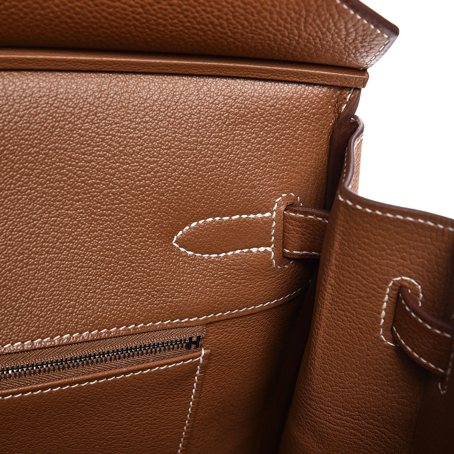 Natural Barenia Faubourg Birkin 35 Fauve