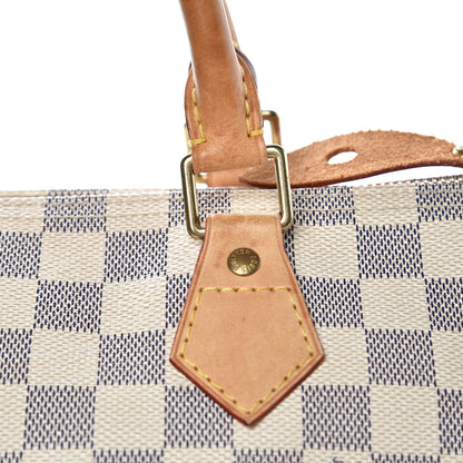 Louis Vuitton Damier Azur Speedy 30 19 of 19