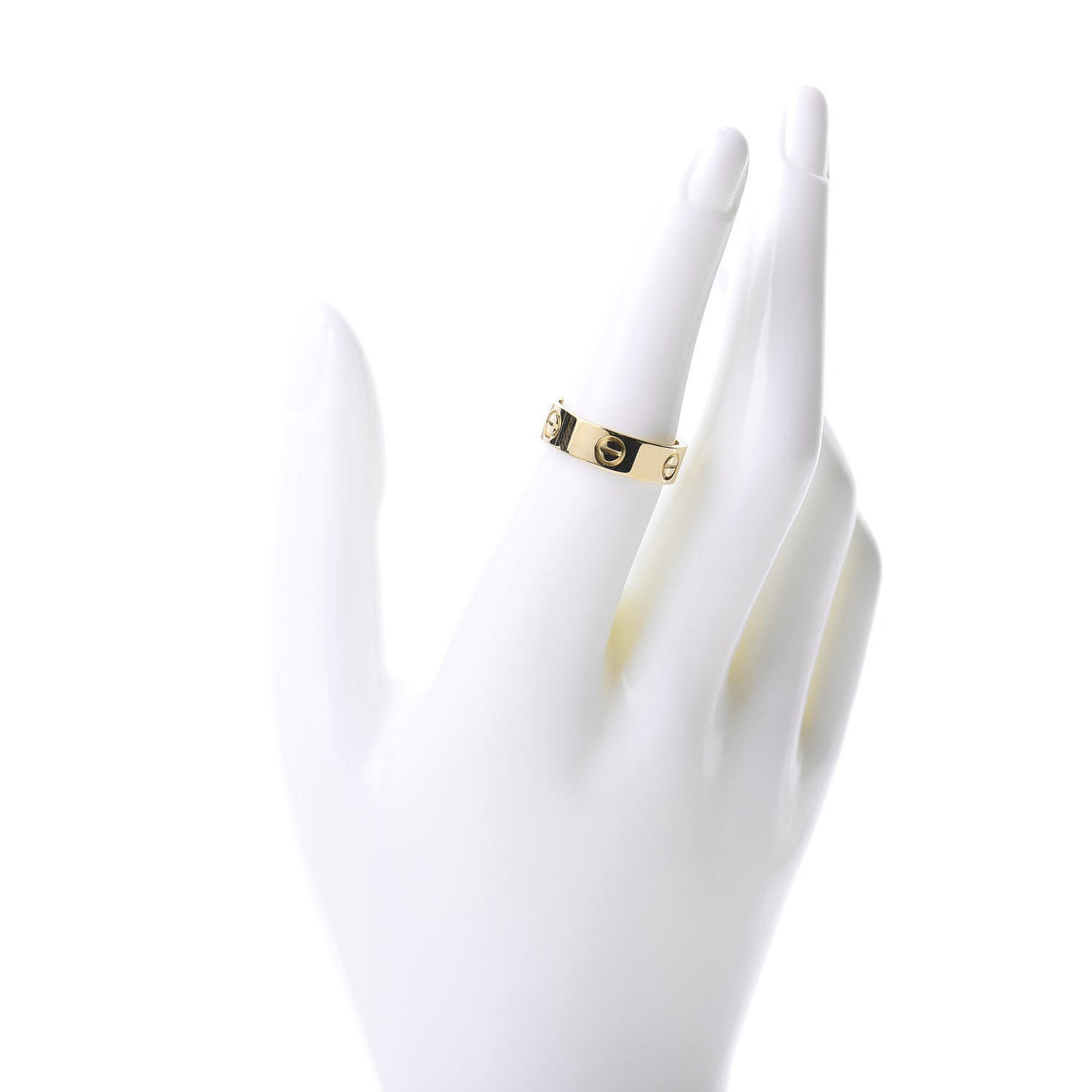 18K Yellow Gold 5.5mm LOVE Ring 54 6.75