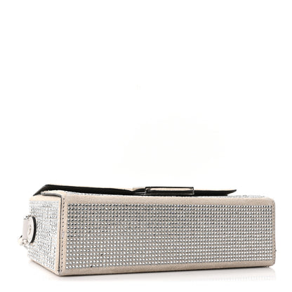 Fendi Strass FF 1974 Baguette Soft Trunk Ghiaia 4 of 10