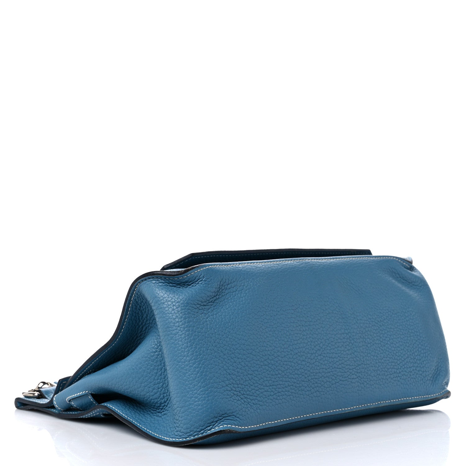 Hermes Taurillon Clemence Jypsiere 31 Blue Jean 4 of 17