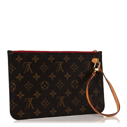 Louis Vuitton Monogram Neverfull MM GM Pochette Cherry 3 of 12
