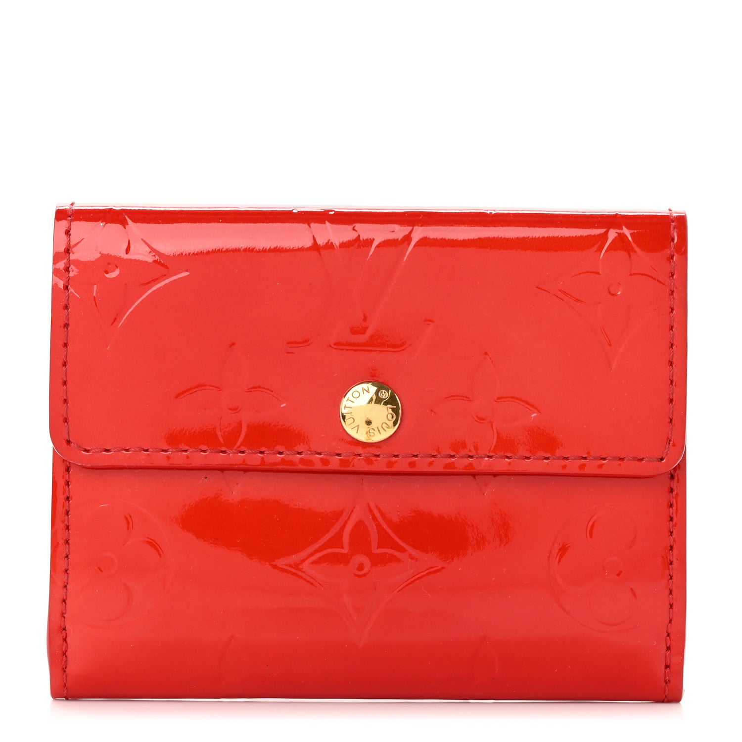 Louis Vuitton Vernis Ludlow Wallet Pomme D'Amour 1 of 8