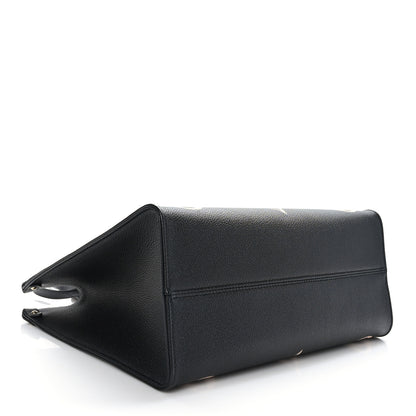 Louis Vuitton Empreinte Monogram Giant Onthego MM Black Beige 4 of 8