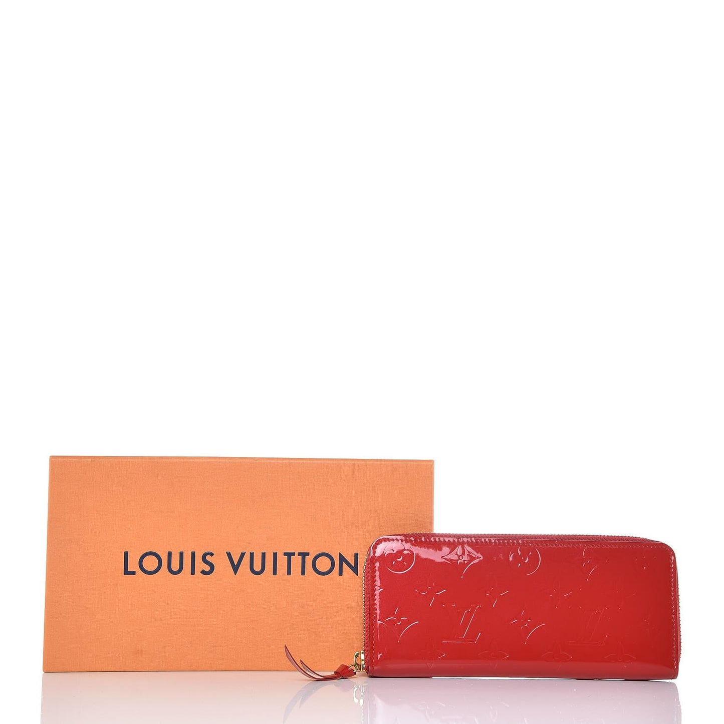 Vernis Clemence Wallet Cherry
