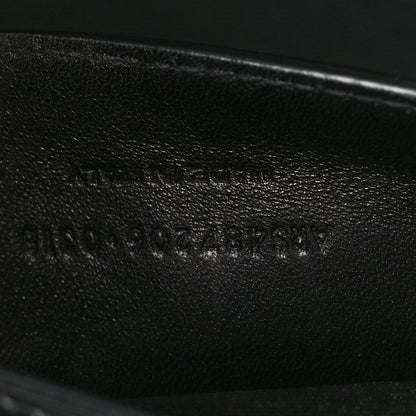 Saint Laurent Grain De Poudre Textured Mixed Matelasse Triquilt Medium Monogram Monochrome Satchel Black 8 of 13