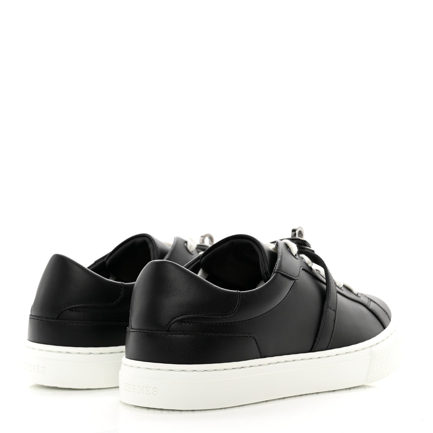 Calfskin Day Sneakers 35.5 Black