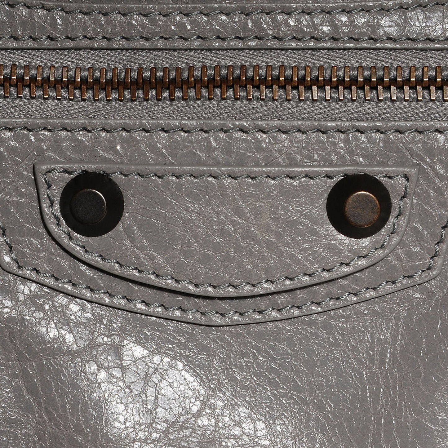 Agneau Classic Hardware Mini City Gris Pyrite