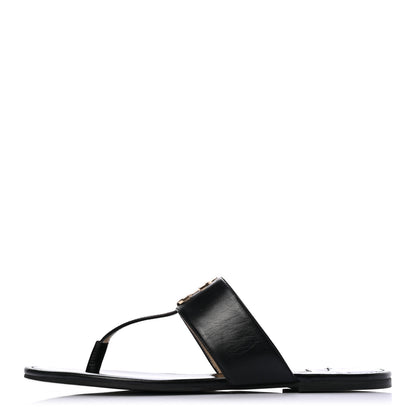 Jimmy Choo Kid JC Flat Sandals 39 Black 1 of 7