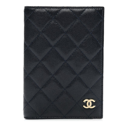Chanel Caviar Quilted Passport Holder Black 1 of 7