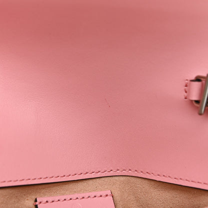 Gucci Calfskin Matelasse Super Mini GG Marmont Shoulder Bag Wild Rose 11 of 12