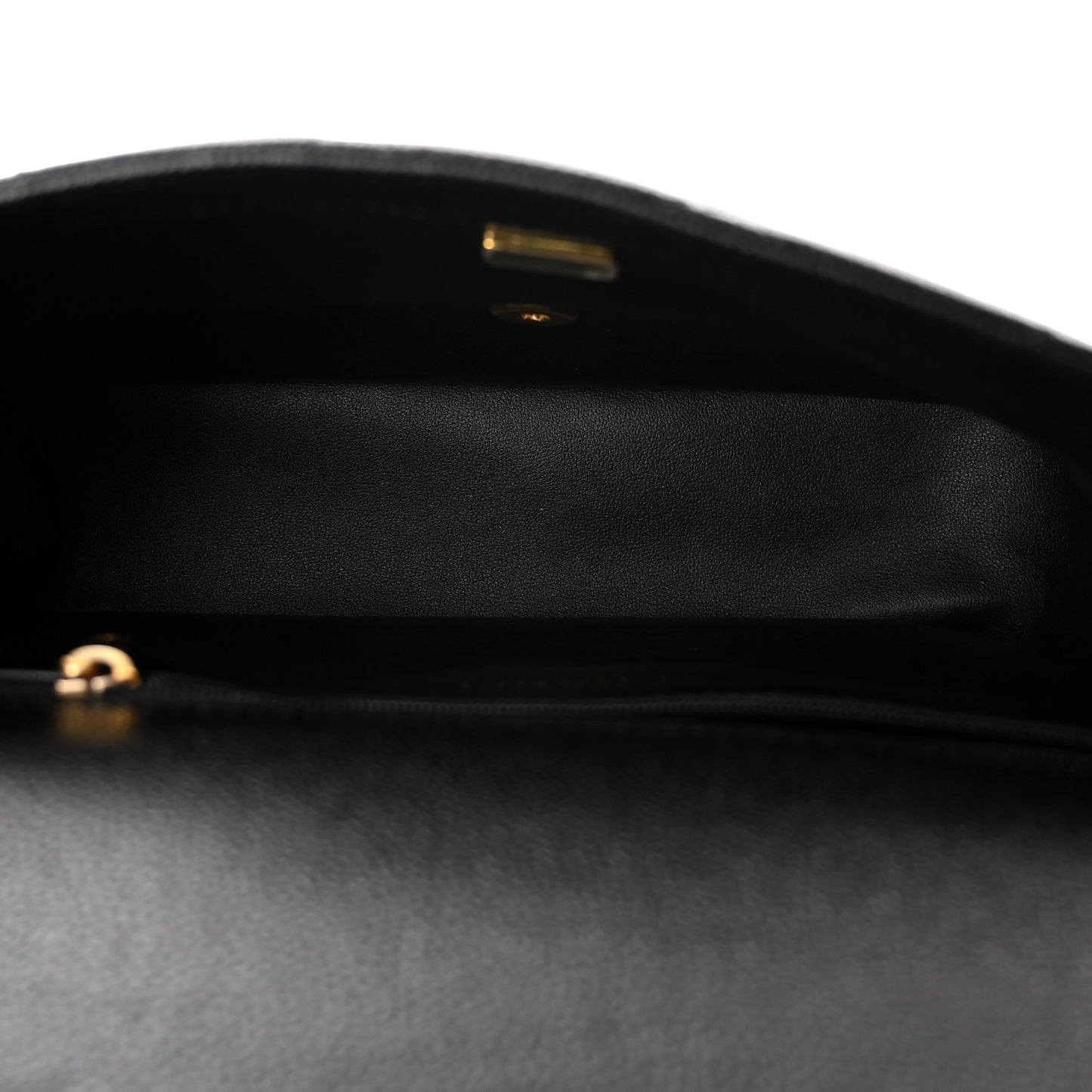 Caviar Quilted Sweetheart Flap Black