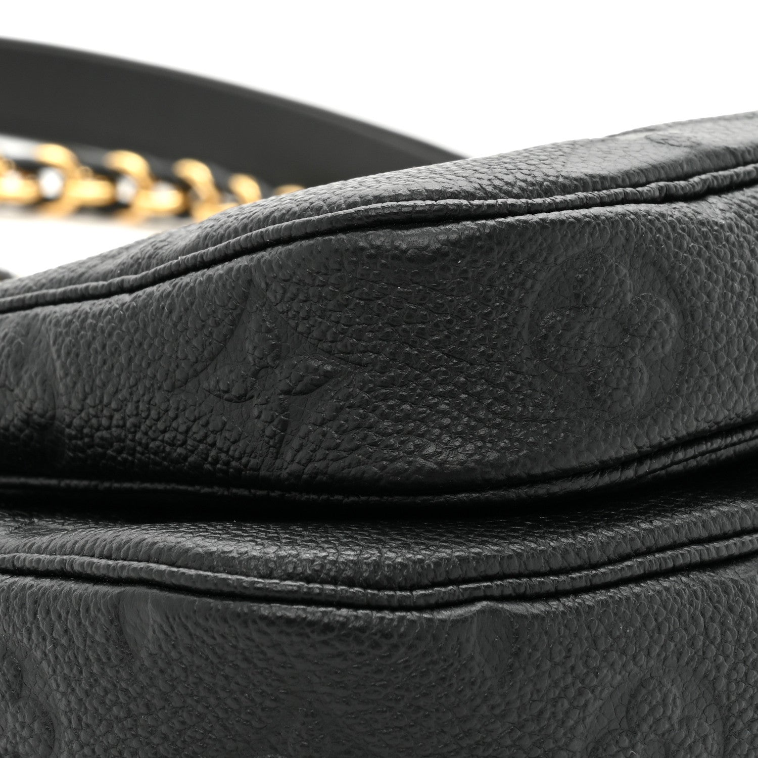 Louis Vuitton Empreinte Monogram Giant Multi Pochette Accessories Black 10 of 12