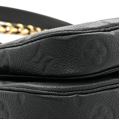 Louis Vuitton Empreinte Monogram Giant Multi Pochette Accessories Black 10 of 12